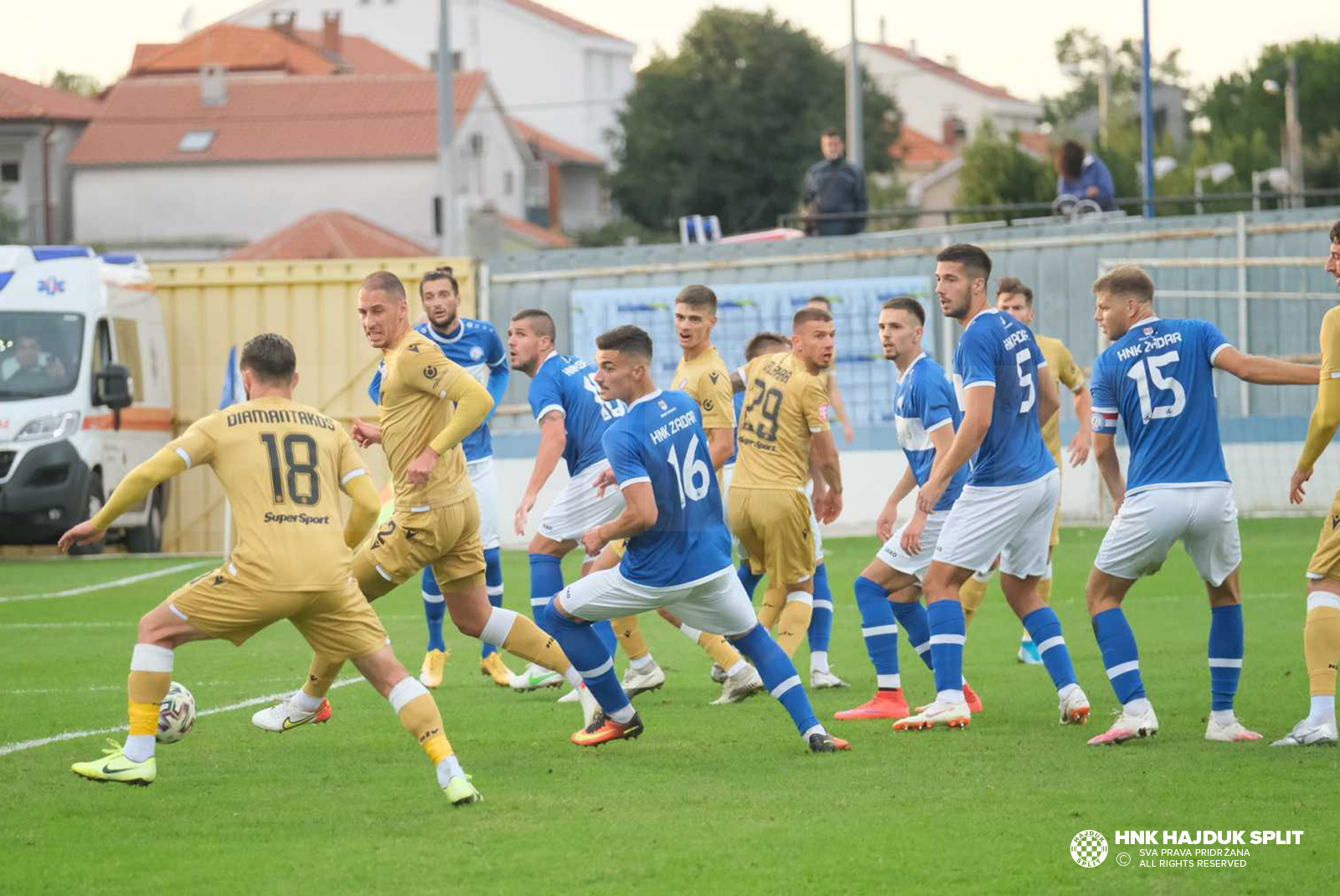 Stanovi: Zadar - Hajduk 0:6